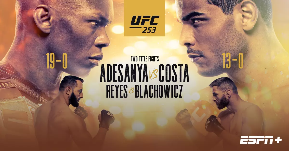 UFC 253: Adesanya vs. Costa