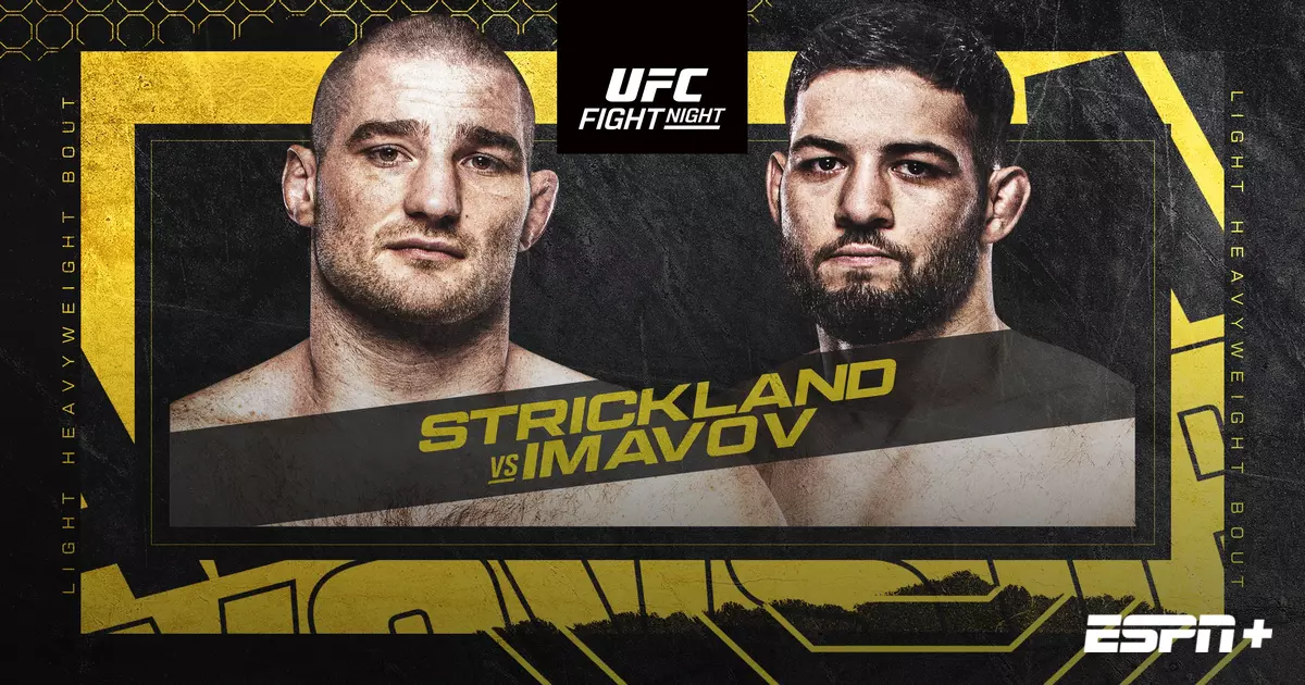 UFC Fight Night : Strickland vs. Imavov
