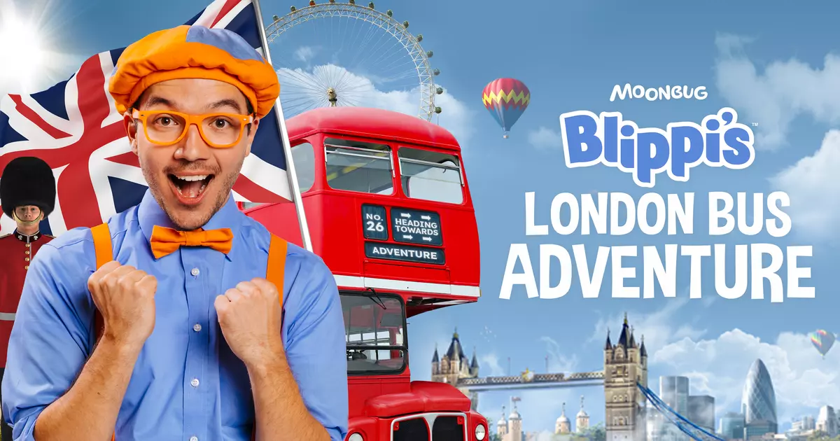 Blippi's London Bus Adventure