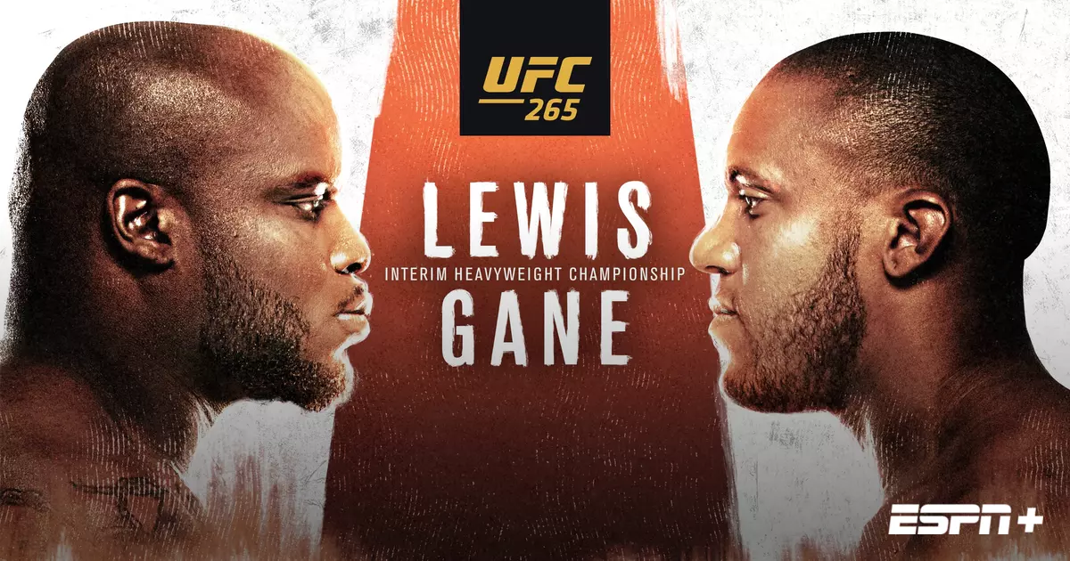 UFC 265: Lewis vs. Gane