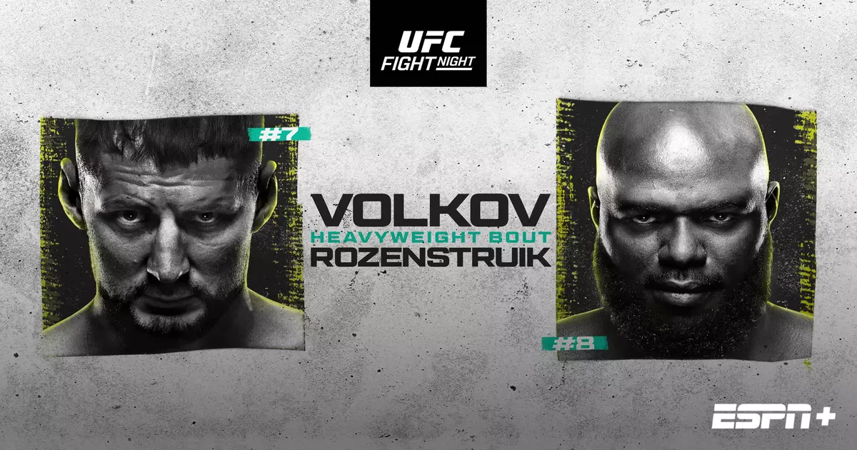 UFC Fight Night: Volkov vs. Rozenstruik