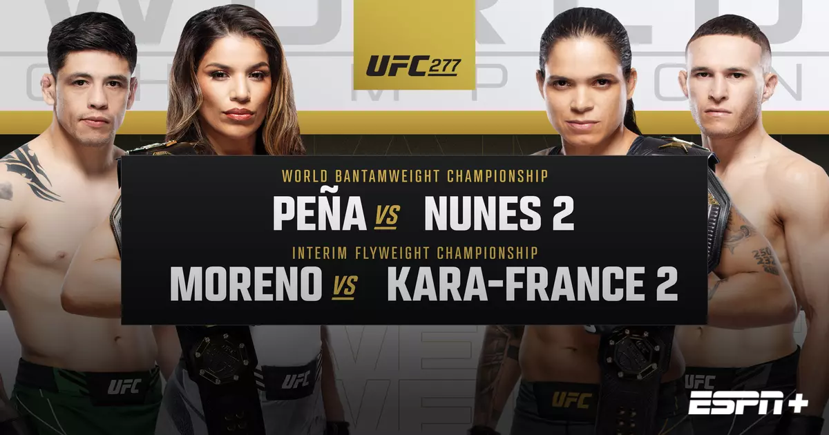 UFC 277: Peña vs. Nunes 2