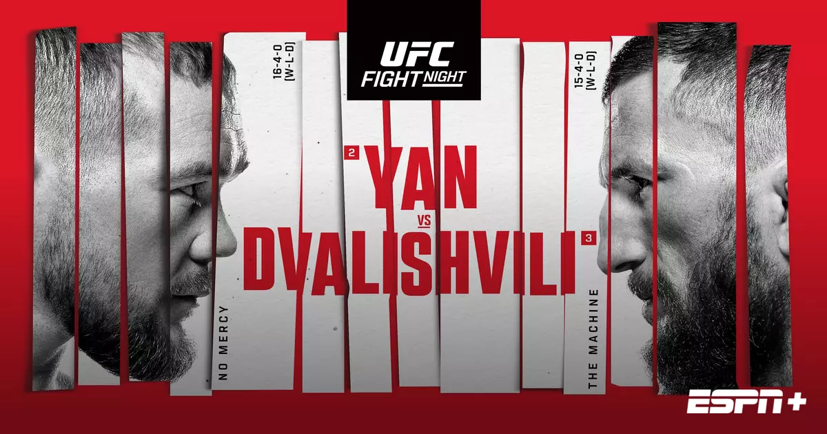 UFC Fight Night: Yan vs. Dvalishvili