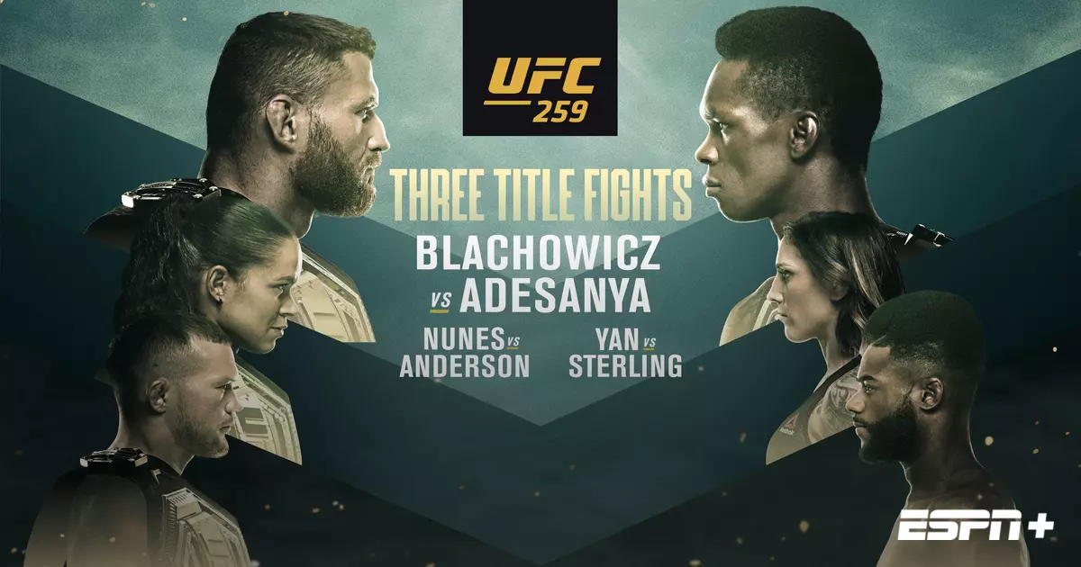 UFC 259: Blachowicz vs. Adesanya