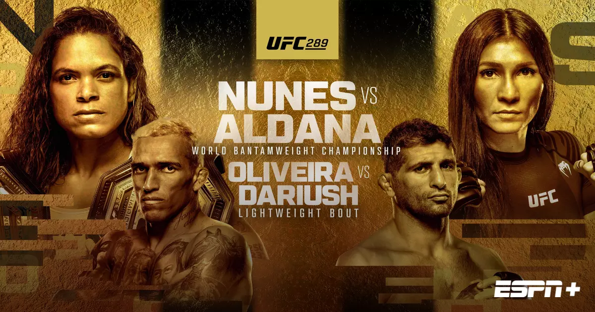 UFC 289: Nunes vs. Aldana
