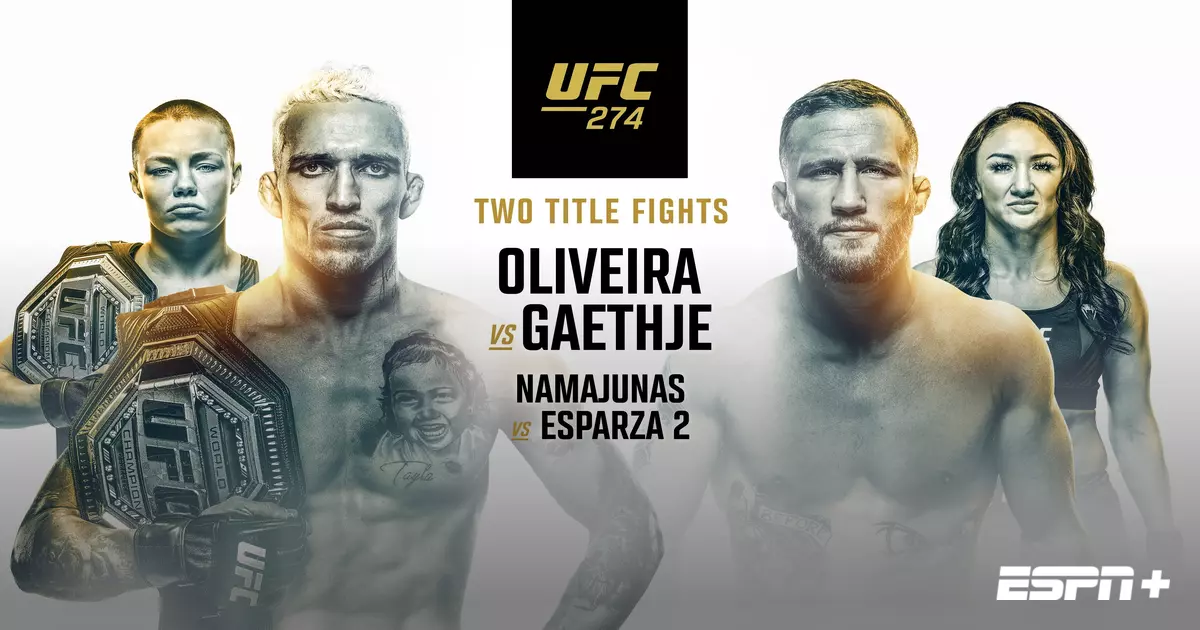 UFC 274: Oliveira vs. Gaethje