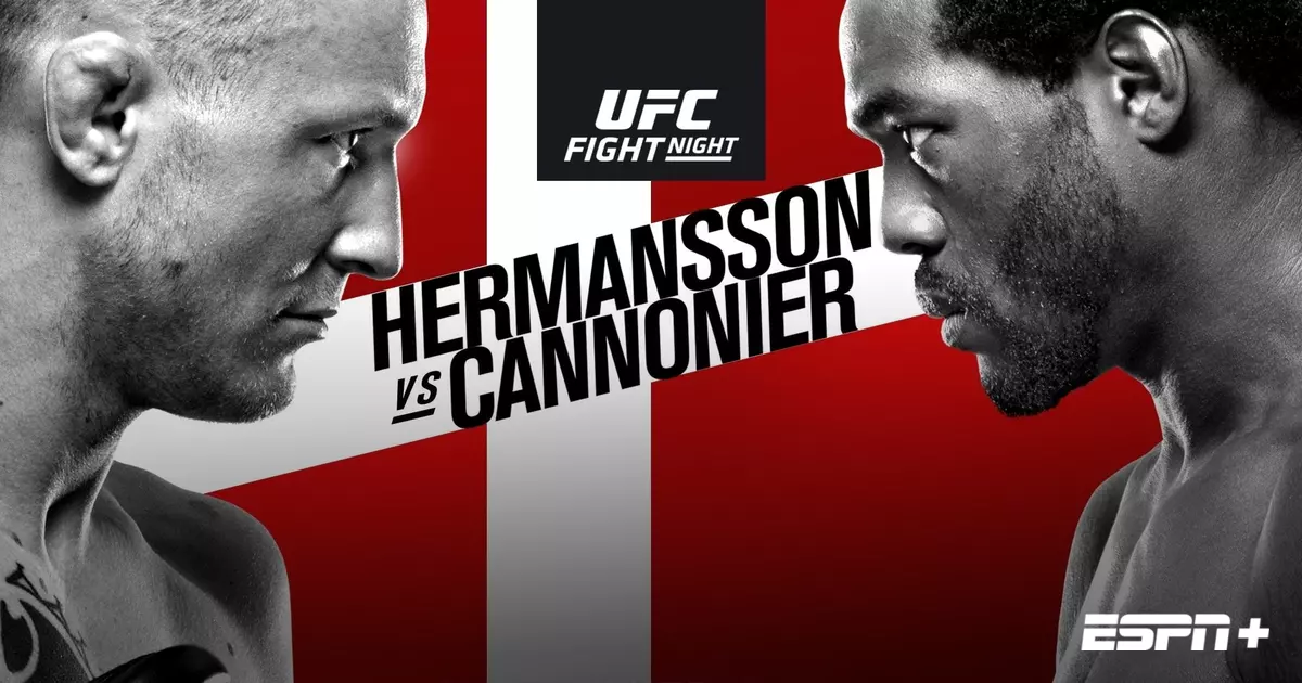 UFC Fight Night: Jack Hermansson vs. Jared Cannonier