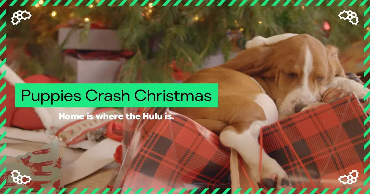 Puppies Crash Christmas
