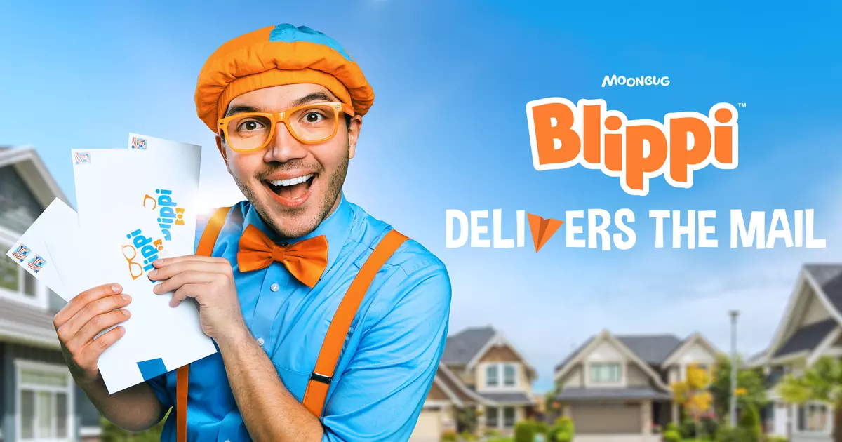Blippi Delivers the Mail