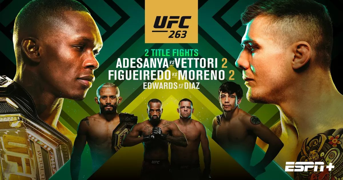 UFC 263: Adesanya vs. Vettori 2