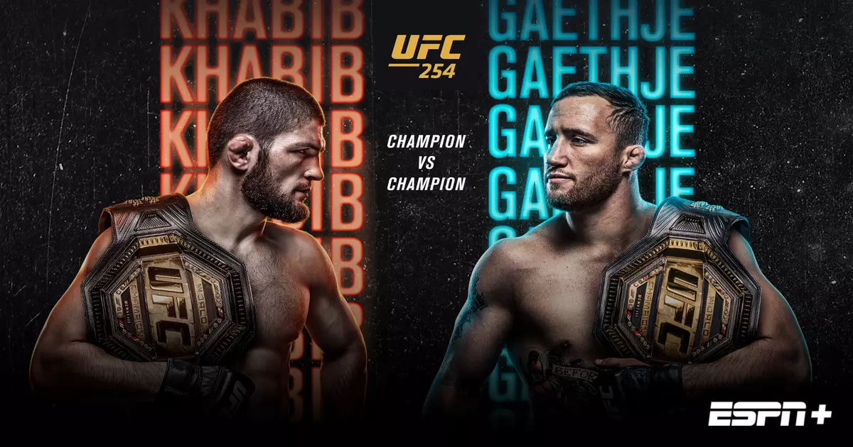 UFC 254: Khabib vs. Gaethje