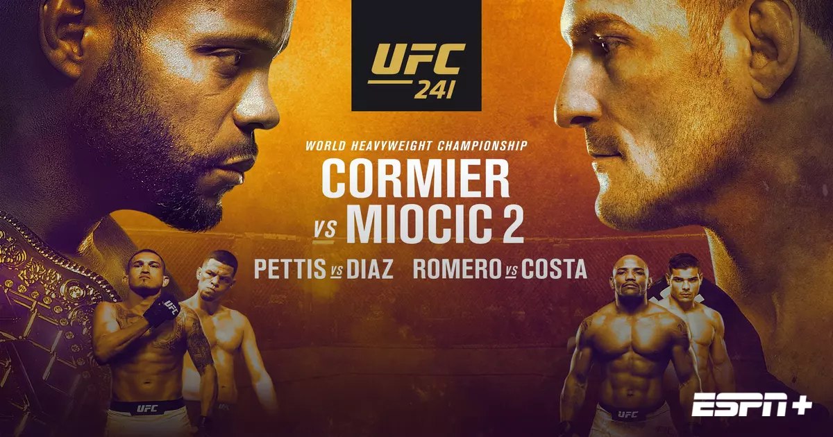 UFC 241: Cormier vs. Miocic 2